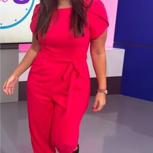 Pink jumpsuit